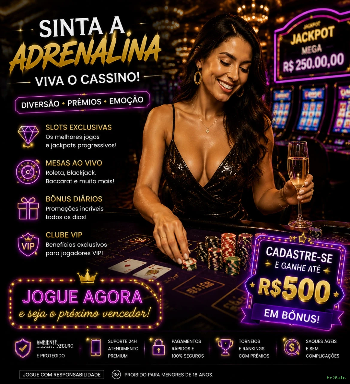 Desempenho do app br26win em diferentes aparelhos